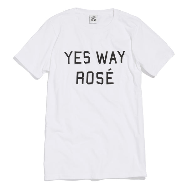 Yes Way Rosé White Tee