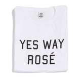 Yes Way Rosé White Tee